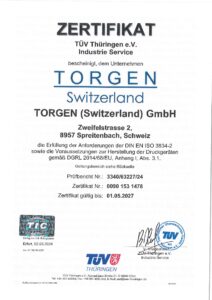 DIN EN ISO 3834-2 - Zert.Nr. 0090 153 1478_2027_001